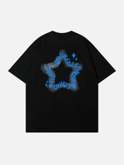 T-shirt imprimé plastisol étoile