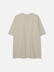 T-shirt en coton à imprimé étoiles