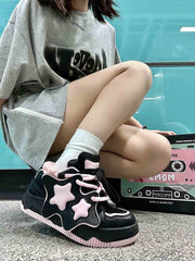 Star Dicke Boden Bord Schuhe Paar