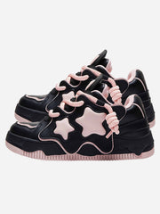 Star Dicke Boden Bord Schuhe Paar