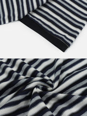 Stripes Color Clash Tee