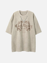 Suede Angel Print Tee