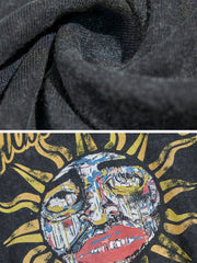 T-shirt imprimé Sun Doodle