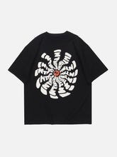 Sun Flower Totem Print Tee