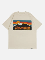 Sunset Graphic Print Tee