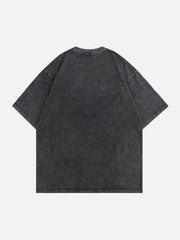 Thermal Image Skull Print Tee