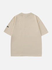 Thorn Rose Letter Print Tee