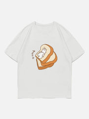 Toast Rabbit Print Tee