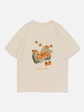 T-Shirt mit Tomaten-Print