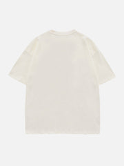 Handtuch Stickerei Kaninchen Herz Element T-Shirt