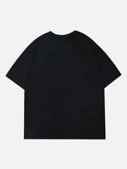 T-shirt à imprimé graphique d'arbre