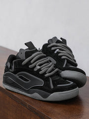 Trendy und vielseitige Boardschuhe mit dicker Sohle - 1595