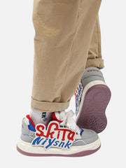 Trendy Sneakers mit dicker Sohle und Buchstaben - 1881