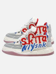 Trendy Sneakers mit dicker Sohle und Buchstaben - 1881