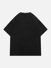 T-Shirt mit funkelndem Sternenmuster