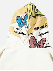 Two-dimensional Graffiti Hoodie