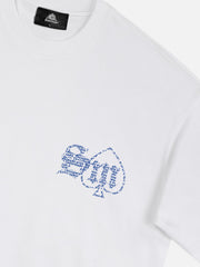 Valentine's Day Limited 2 Letter Graffiti Poker T-shirt - 1946