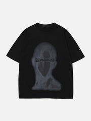 Vintage Blur Portrait Print Tee