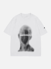 Vintage Blur Portrait Print Tee