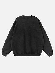 Vintage Bone Loose Hoodie