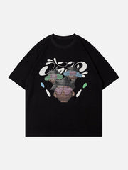 Vintage Cartoon Print Tee