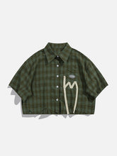 Vintage T-Shirt mit Farbkontrasten