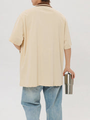 Vintage Clashing Polo Collar Tee