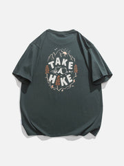 Vintage Letter Print Tee