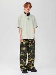 T-shirt ample réfléchissant vintage