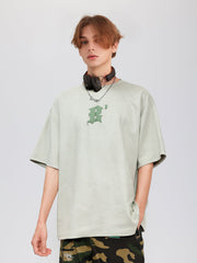 T-shirt ample réfléchissant vintage