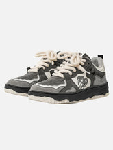 Chaussures de skate vintage décontractées pour couple - 1507