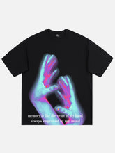 T-shirt imprimé Palm Touch vintage