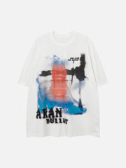 T-shirt vintage personnalisé avec imagerie thermique