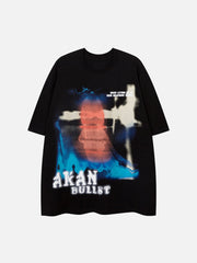 T-shirt vintage personnalisé avec imagerie thermique