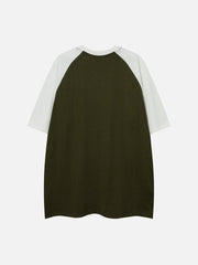 T-shirt imprimé skateboard vintage