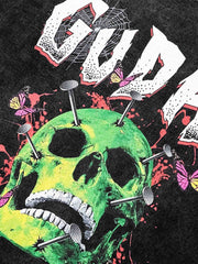 T-shirt vintage lavé et vieilli