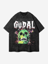 T-shirt vintage lavé et vieilli