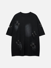 Washed Broken Holes Tee