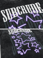 Washed Stars Print Tee