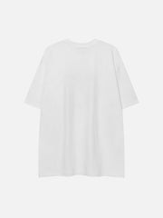 T-shirt imprimé baleine