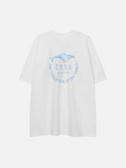 T-shirt imprimé baleine