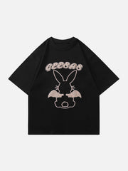 T-shirt graphique Wings Rabbit