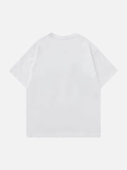 T-shirt imprimé démon de lutte