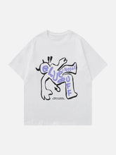 Wrestling Demon Print Tee