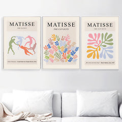 Affiche sur toile découpée de Matisse