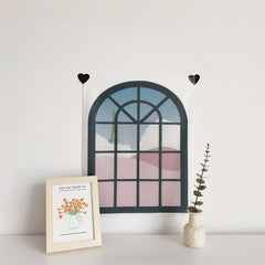 Ästhetischer Fensterteppich