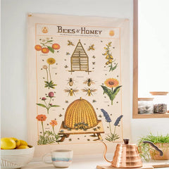 Rettet die Bienen Wandbehang