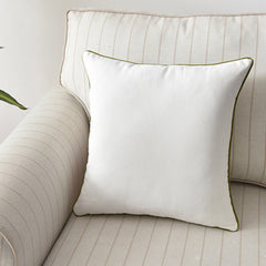 Peacock Upon The Tree Embroidered Pillowcase