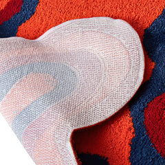 Abstract Blob Tufted Accent Rug