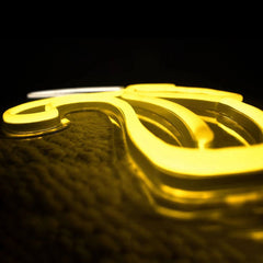 Enseigne murale au néon Banana